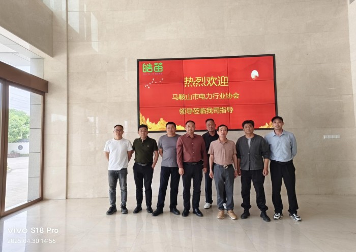搭建桥梁 共谋发展—马鞍山电力协会走访顾地塑胶公司推行内部合作